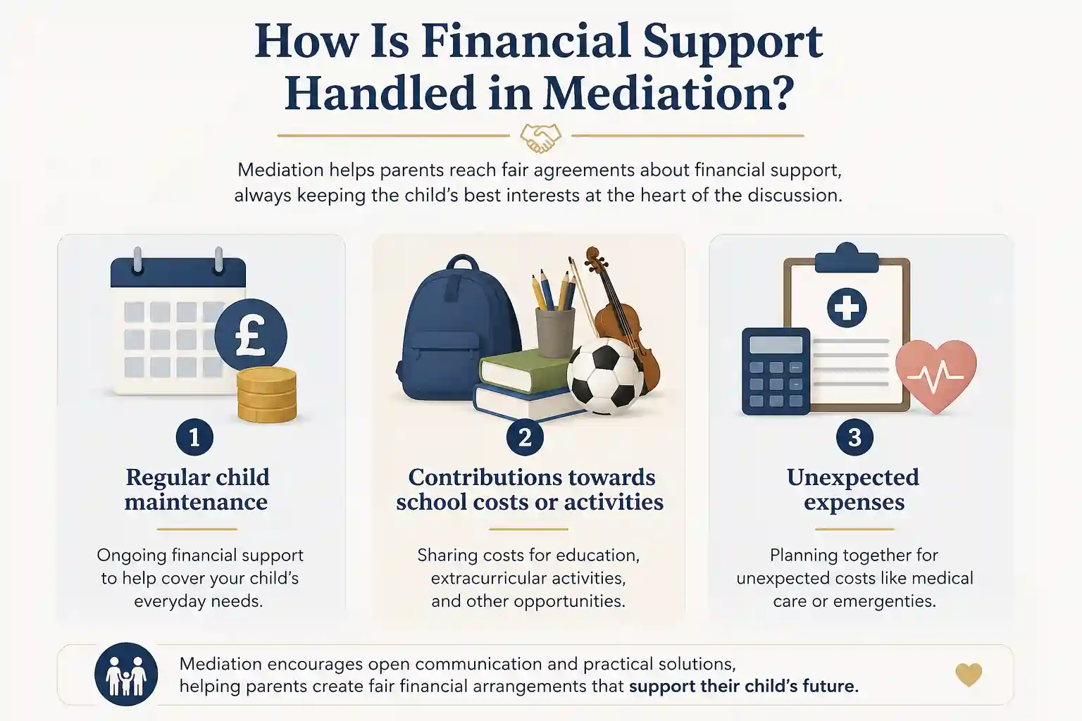 How Is Financial Support Handled in Mediation Bangor